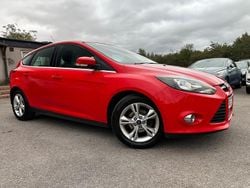 Red Used 2013 Ford Focus Zetec Hatchback | £2,995 (Good price)