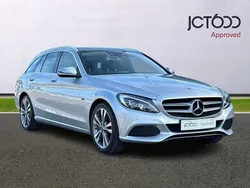 Silver Used 2018 Mercedes C350e Premium Estate | £14,250 (Fair price)