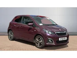 Mauve/purple Used 2016 Peugeot 108 Allure Hatchback | £7,200 (Good price)