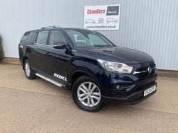 Blue Used 2021 Ssangyong (KGM) Musso Pickup | £12,990