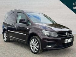 Mauve/purple Used 2018 VW Caddy Highline MPV | £11,213 (Fair price)