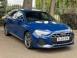 Ascari blue metallic New 2025 Audi A3 e-tron S-Line Hatchback | £33,490 (Fair price)