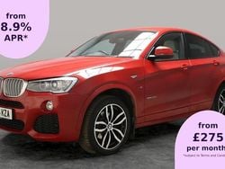 Red Used 2016 BMW X4 M Sport SUV | £15,344 (Good price)