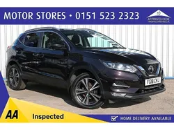 Black Used 2018 Nissan Qashqai N-Connecta SUV | £12,995 (Fair price)