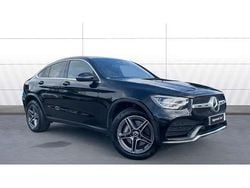 Black Used 2022 Mercedes GLC300e AMG line Coupe | £36,691 (Good price)