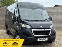 Grey Used 2021 Peugeot Boxer Van | £14,995 (Fair price)
