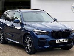 Blue Used 2022 BMW X5 M Sport SUV | £47,900 (Fair price)