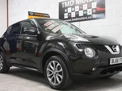 Black Used 2016 Nissan Juke Tekna SUV | £6,295 (Fair price)