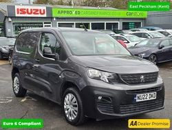 Grey Used 2022 Peugeot Partner Premium Van | £8,499 (Fair price)