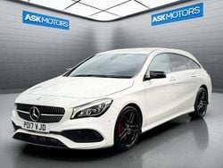 White Used 2017 Mercedes CLA220 Shooting Brake AMG line Estate | £14,599 (Fair price)