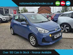 Blue Used 2017 Hyundai i10 SE Hatchback | £6,999 (Good price)