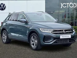 Blue New 2025 VW T-Roc R-line SUV | £29,828 (Fair price)