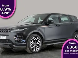 Black Used 2022 Land Rover Range Rover evoque HSE Dynamic Hatchback | £25,357 (Fair price)
