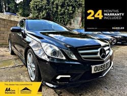 Black Used 2009 Mercedes E500 Coupe | £9,990