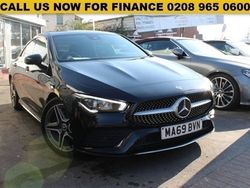 Black Used 2019 Mercedes CLA200 AMG line Coupe | £18,995 (Fair price)