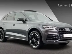 Grey Used 2019 Audi Q5 Black Edition SUV | £26,500 (Fair price)