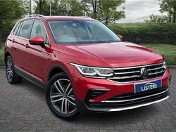 Signature premium oryx white pearl Used 2022 VW Tiguan Elegance SUV | £23,461 (Good price)