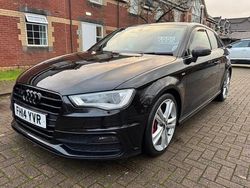 Black Used 2014 Audi A3 S-Line Hatchback | £5,995 (Fair price)