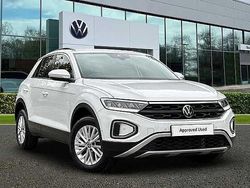 White Used 2023 VW T-Roc Life SUV | £19,494 (Fair price)