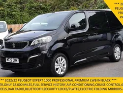 Black Used 2022 Peugeot Expert Premium Van | £15,495 (A bit pricey)