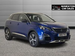 Blue Used 2019 Peugeot 3008 GT-line SUV | £13,500 (Good price)