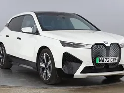 White Used 2022 BMW iX M Sport SUV | £37,995 (Fair price)
