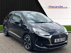 Black Used 2016 DS Automobiles DS3 Elegance Hatchback | £7,695 (A bit pricey)