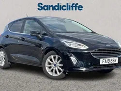 Black Used 2021 Ford Fiesta Titanium Hatchback | £10,543 (Super price)