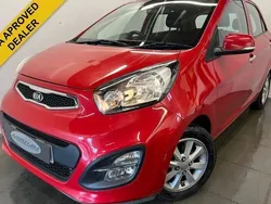 Red Used 2014 Kia Picanto 2 Hatchback | £5,485 (Fair price)