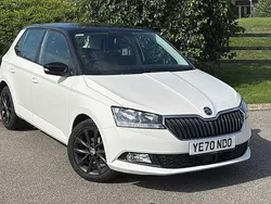 Candy white black magic pearl effect Used 2020 Skoda Fabia SE Hatchback | £11,795 (Fair price)