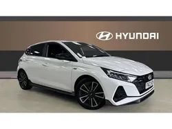 White Used 2022 Hyundai i20 N Line Hatchback | £15,288 (Fair price)