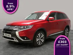 Red Used 2019 Mitsubishi Outlander SUV | £16,629 (Fair price)