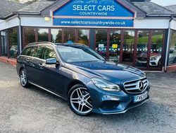 Blue Used 2013 Mercedes E300 AMG Estate | £7,995 (Fair price)