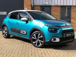 Blue Used 2021 Citroën C3 PureTech Hatchback | £11,991 (Fair price)