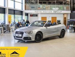 Silver Used 2016 Audi A5 Cabriolet S-Line Cabriolet | £13,499 (A bit pricey)