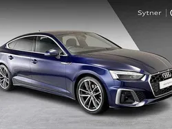 Blue Used 2024 Audi A5 Sportback S-Line Hatchback | £30,750 (Fair price)