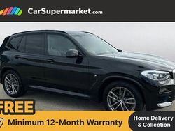 Black Used 2021 BMW X3 M Sport SUV | £27,576 (Good price)