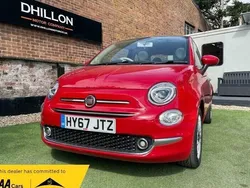 Red Used 2016 Fiat 500 Pop Star Hatchback | £6,295 (Fair price)