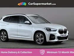 White Used 2021 BMW X1 M Sport SUV | £20,497 (Fair price)
