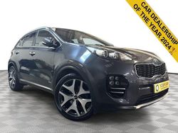 Silver Used 2017 Kia Sportage GT-Line SUV | £10,399 (Good price)