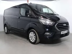 Black Used 2021 Ford Transit Custom Limited Van | £14,800 (Fair price)