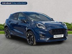 Blue Used 2023 Ford Puma Gen-E ST-Line X Hatchback | £15,499 (Fair price)