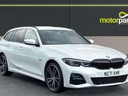Alpine white gloss Used 2022 BMW 330e M Sport Estate | £21,000 (Good price)