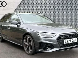 Grey Used 2024 Audi A4 Black Edition Estate | £35,491 (Expensive)
