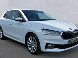 Moon white metallic Used 2025 Skoda Fabia SE L Hatchback | £21,095 (Fair price)