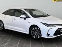 White Used 2022 Toyota Corolla Design Sedan | £19,495 (Fair price)