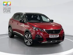 Red Used 2019 Peugeot 3008 GT-line Hatchback | £13,899 (Fair price)
