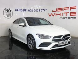White Used 2022 Mercedes CLA200 AMG Line Premium Plus Coupe | £23,988 (Fair price)