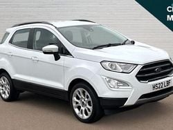 White Used 2022 Ford Ecosport Titanium SUV | £10,437 (Good price)