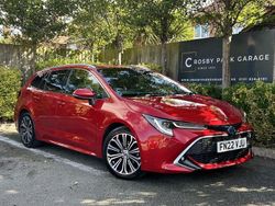 Red Used 2022 Toyota Corolla Estate | £22,250 (A bit pricey)